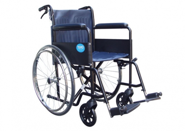 YAHO  YH117 鐵製輪椅（皮面）
