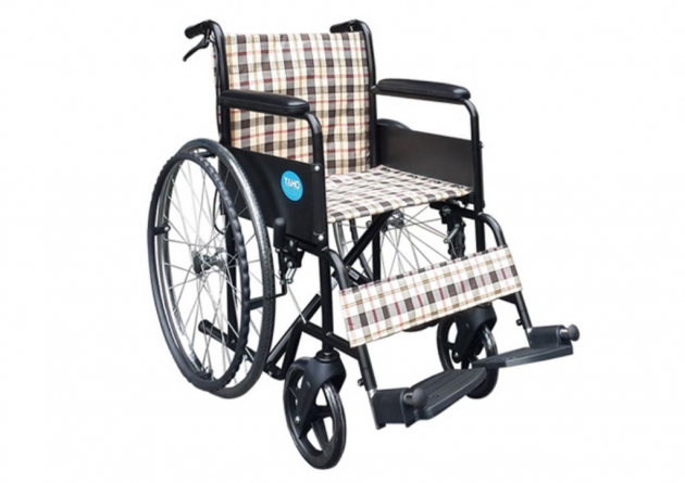 YAHO  YH117-1 鐵製輪椅（布面）