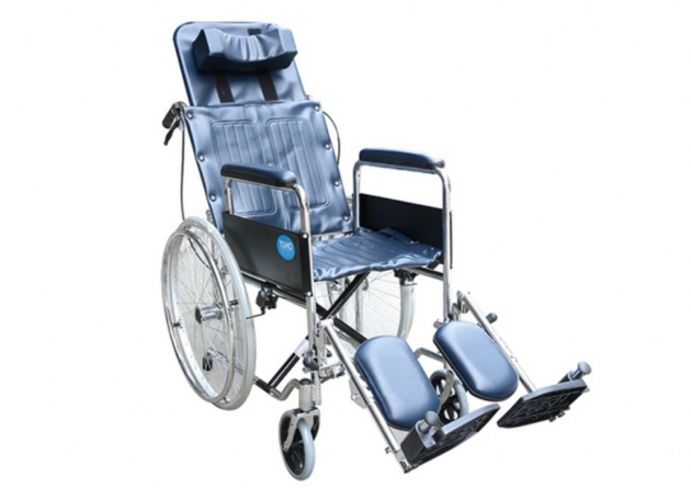 YAHO  YH118 鐵製躺式輪椅（骨科腳）