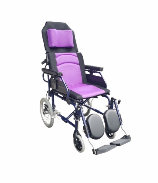 YAHO  YH118-2 鋁製躺式特製輪椅（小輪）